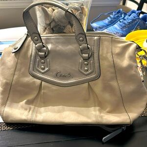 Like new coach purse  beautiful with dressy or casual attire